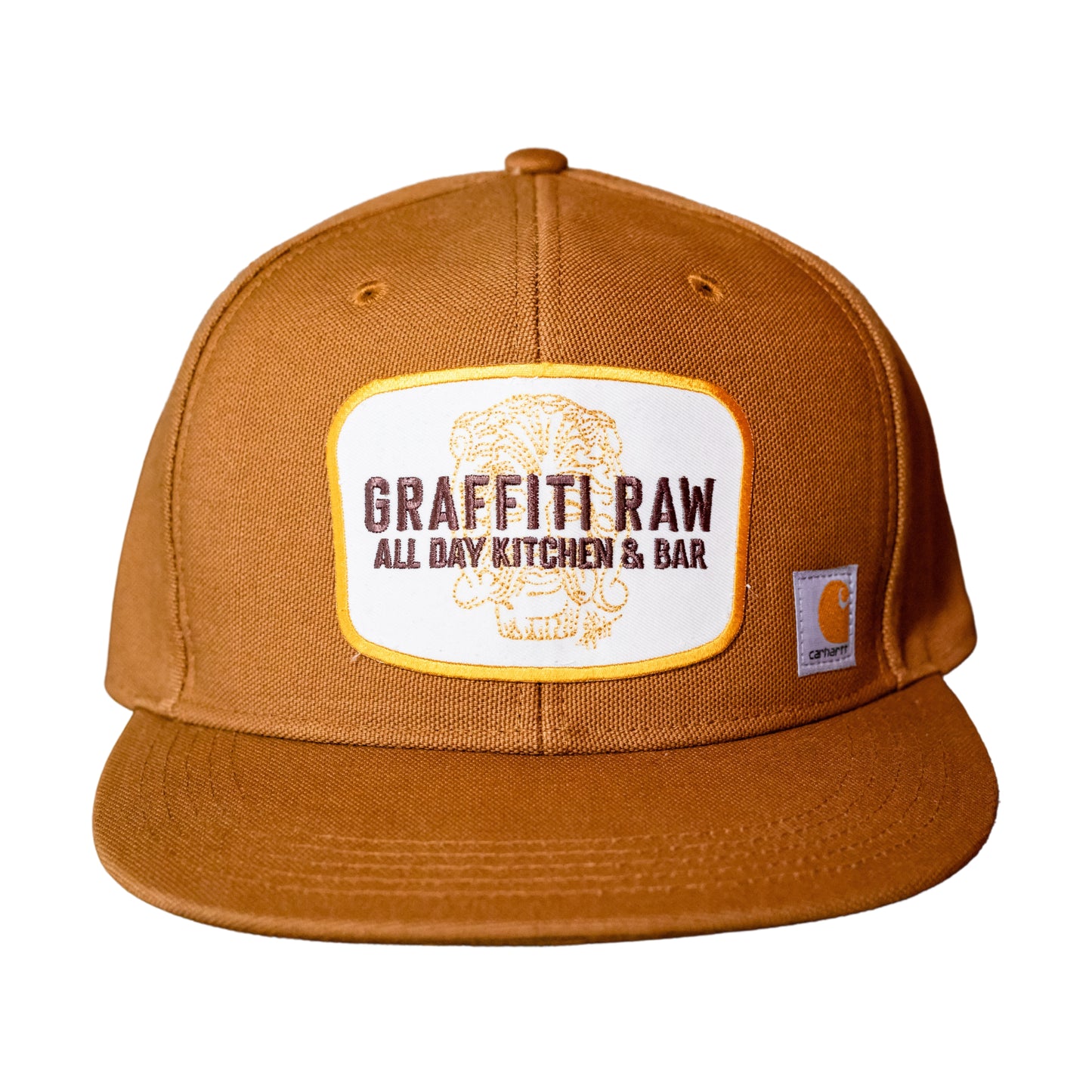 Graffiti Raw Patch Series | Carhartt Caramel