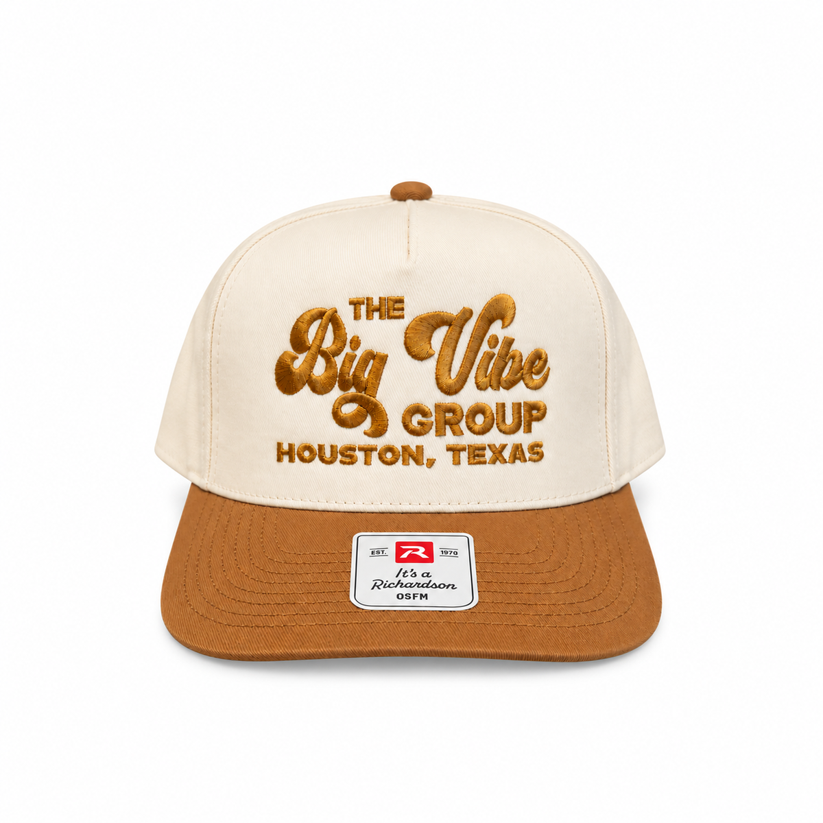The Big Vibe Group Hat | Cream/Caramel