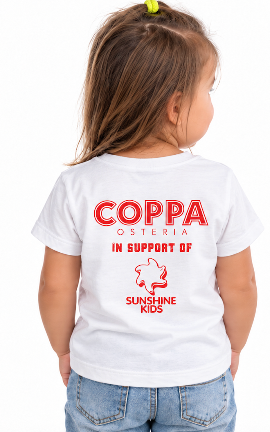 Daddy's Little Meatball Shirt | White